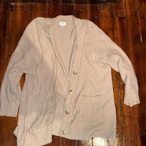 Aerie Button-Up Cardigan